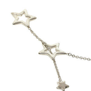 Tiffany Co Star Motif Necklace Silver